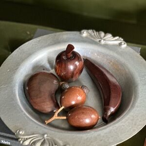 Wooden fruit assortment (bowl sold separately )